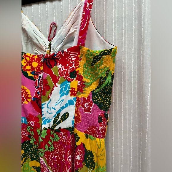 Trashy Diva L'Amour Dress in psychedelic Dragons print size 14 - Picture 7 of 7